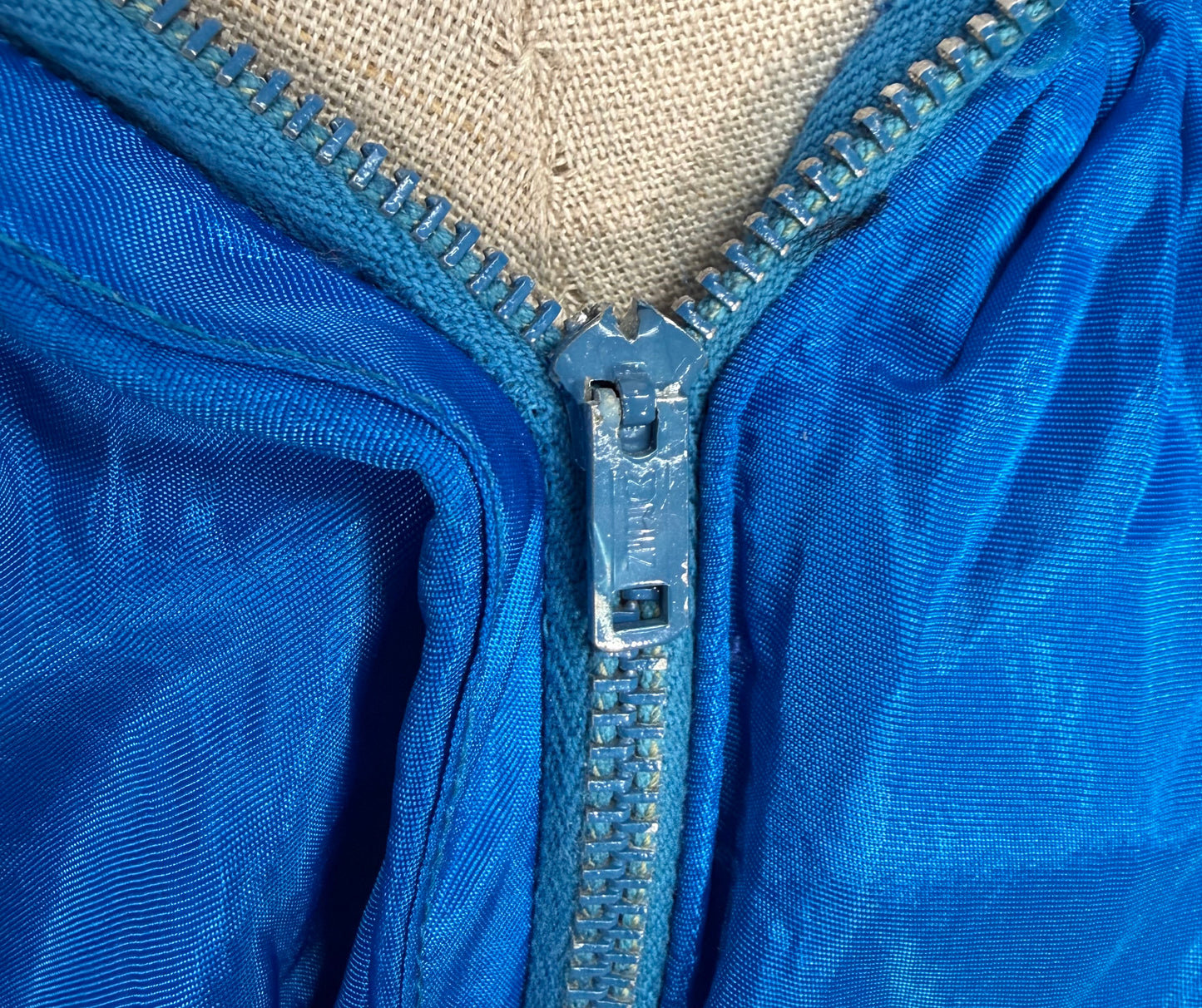 1950s Cupcake Blue Prom/Party Gown with Crumbcatcher