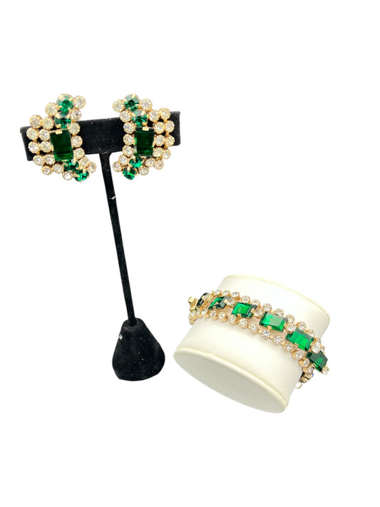 50s/60s Earring and Bracelet Set