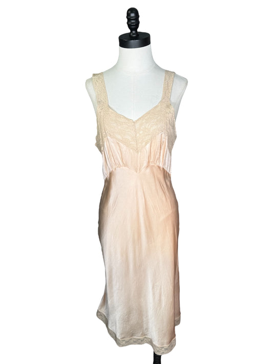 40s Silk Slip Dress