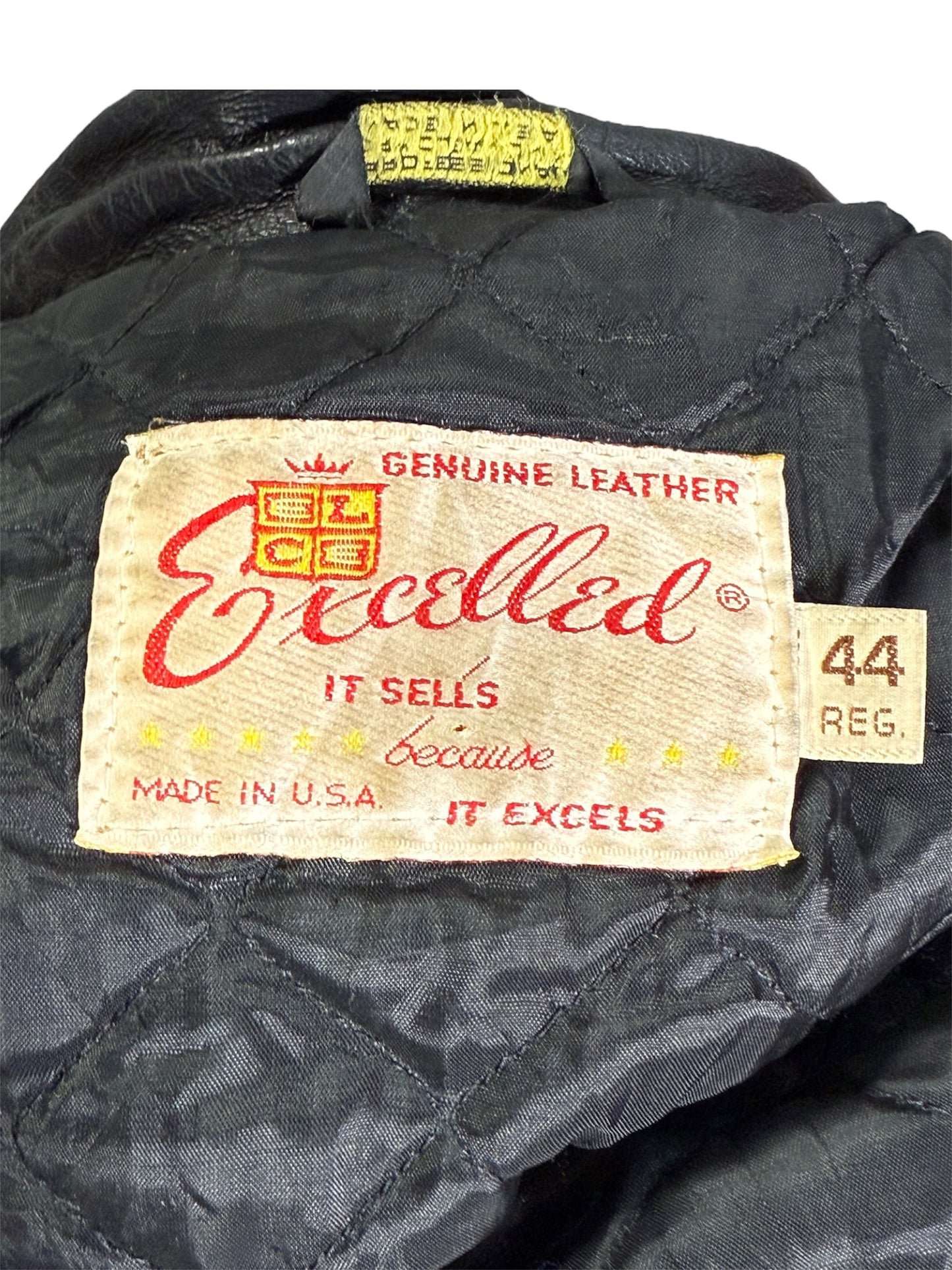 60s Excelled Leather Jacket