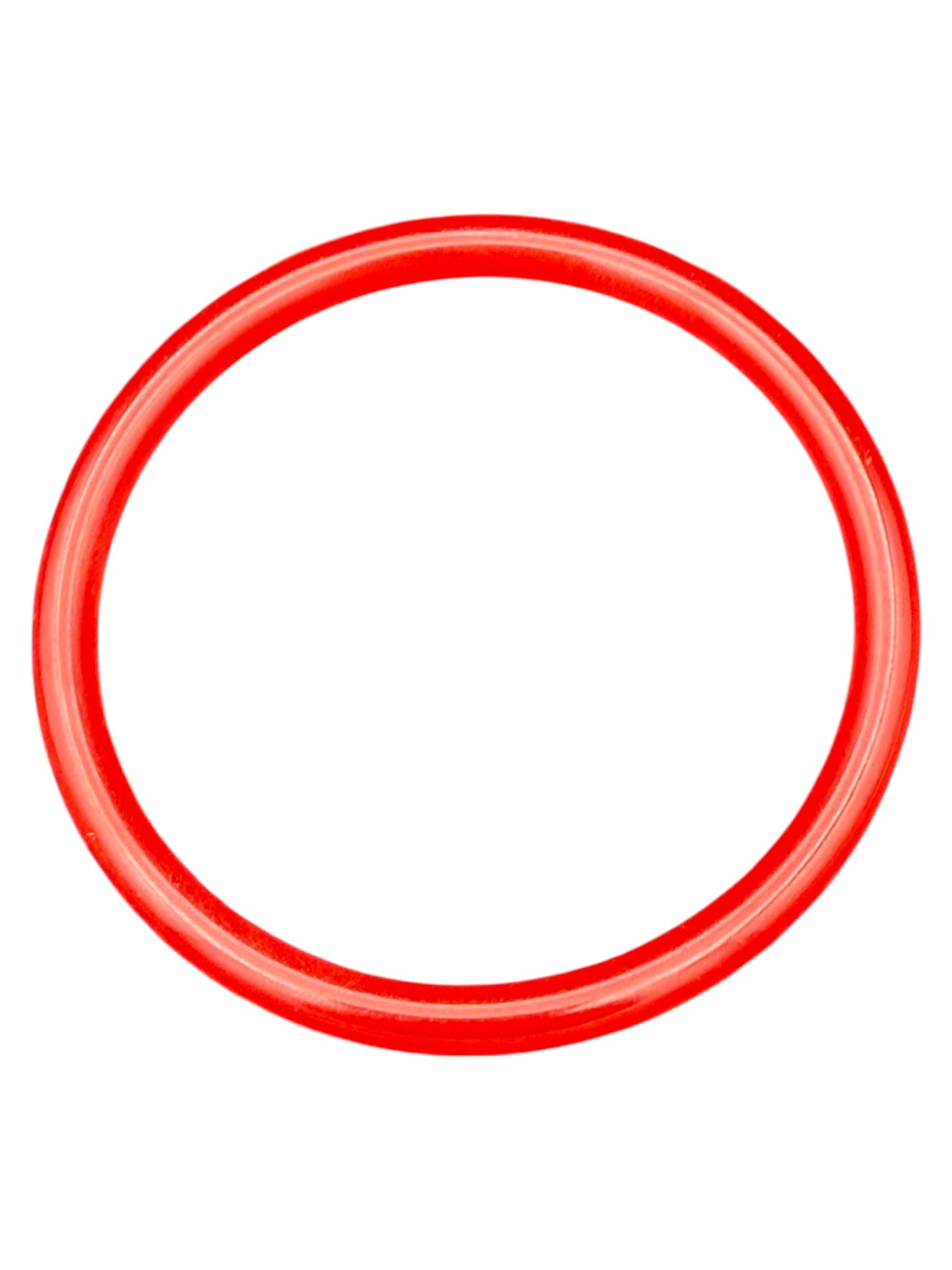 Bakelite Bangle Thin Red