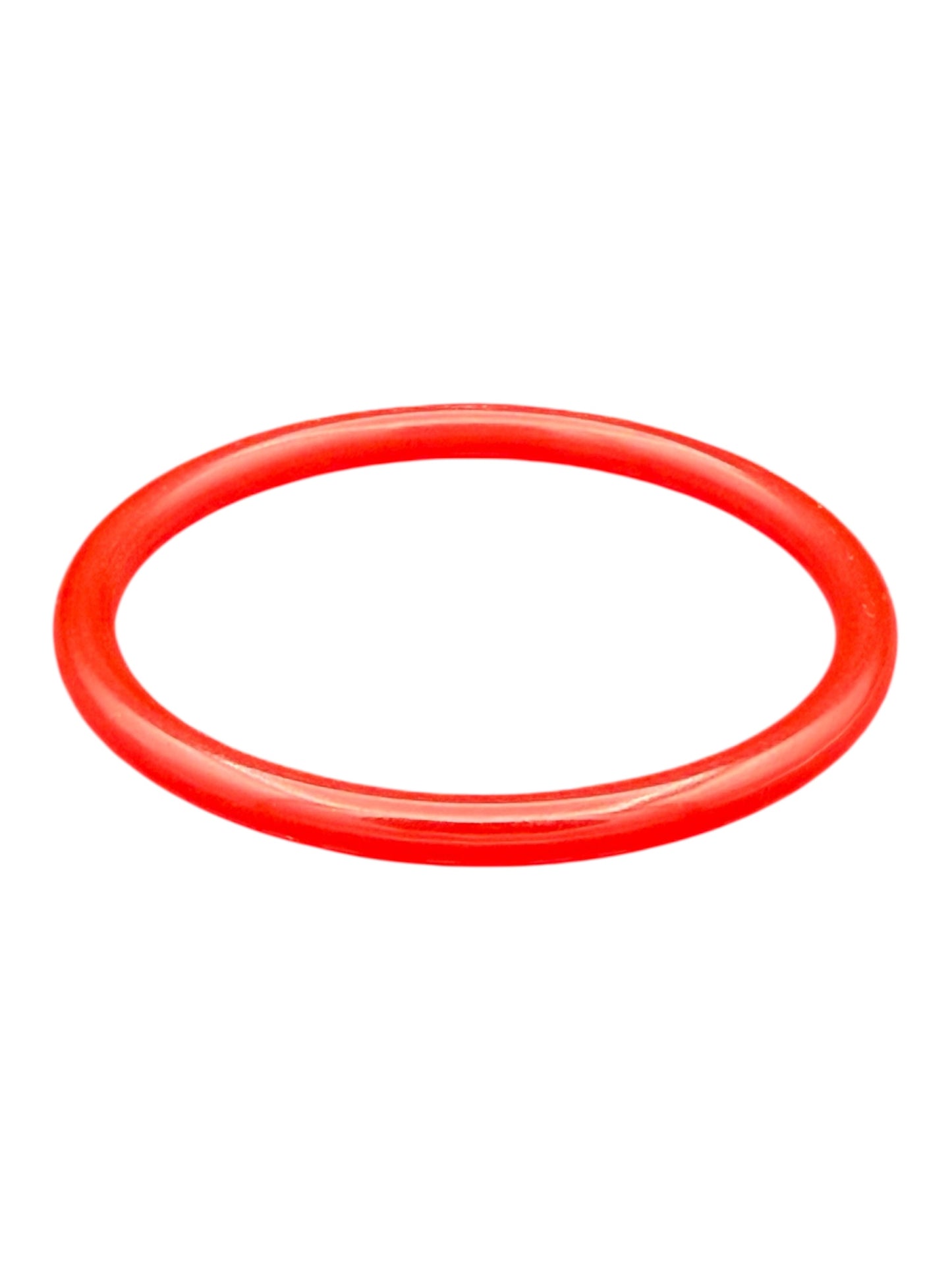 Bakelite Bangle Thin Red