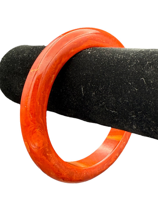 Bakelite Bangle Orange