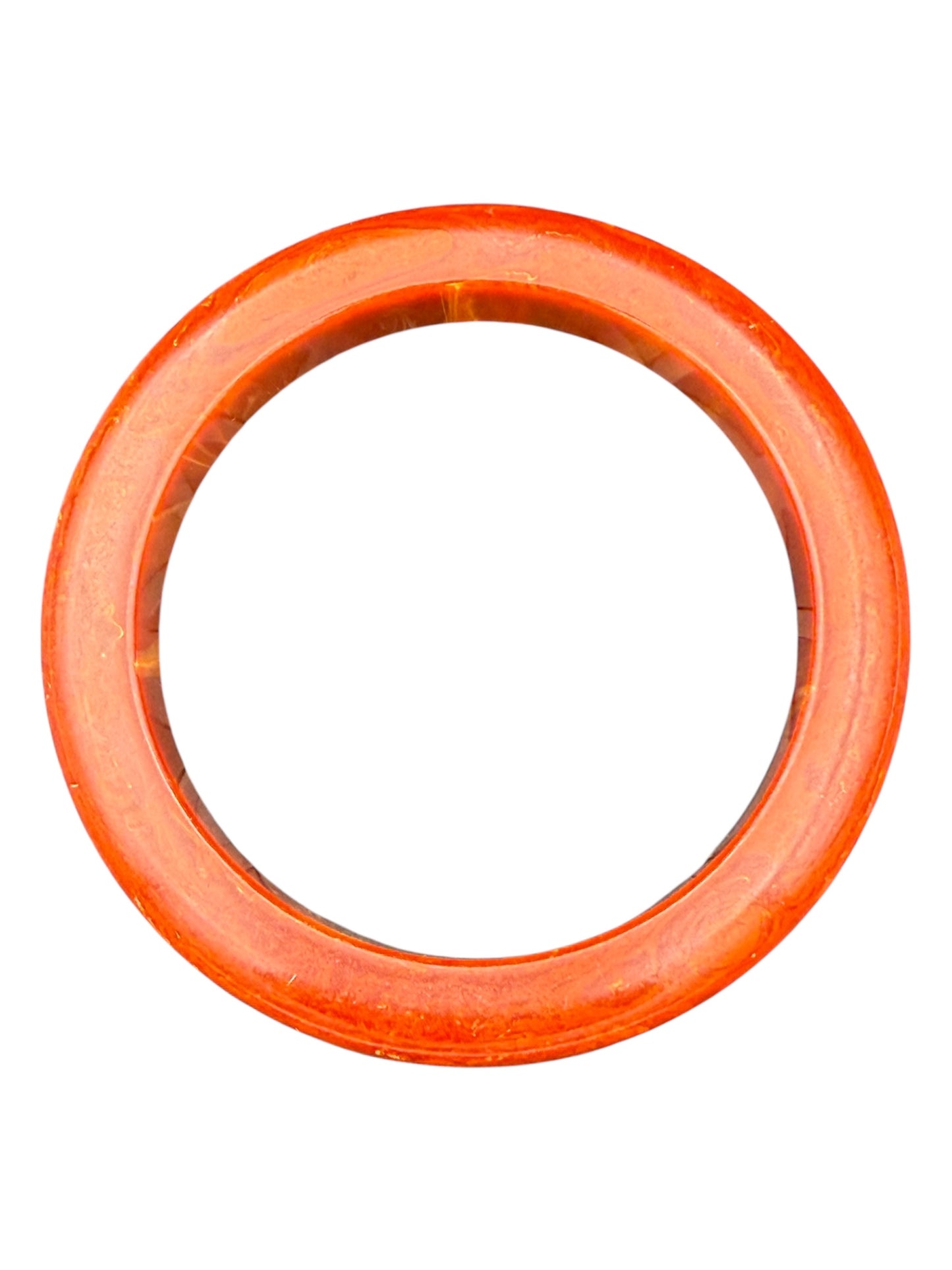 Bakelite Bangle Orange