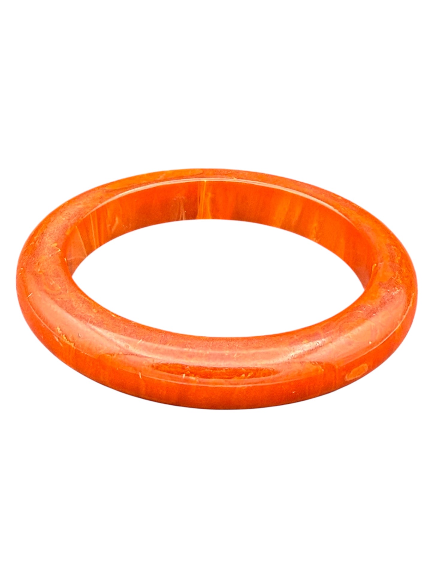 Bakelite Bangle Orange