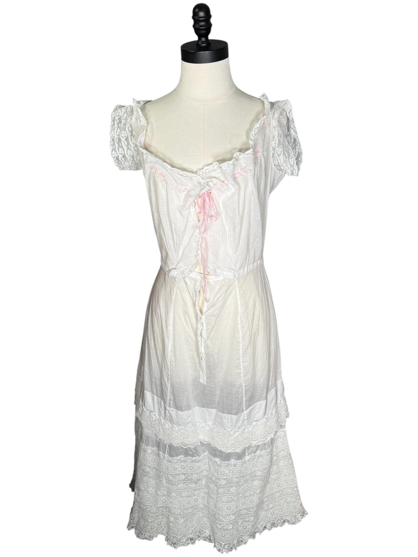 Edwardian Lace Chemise Dress