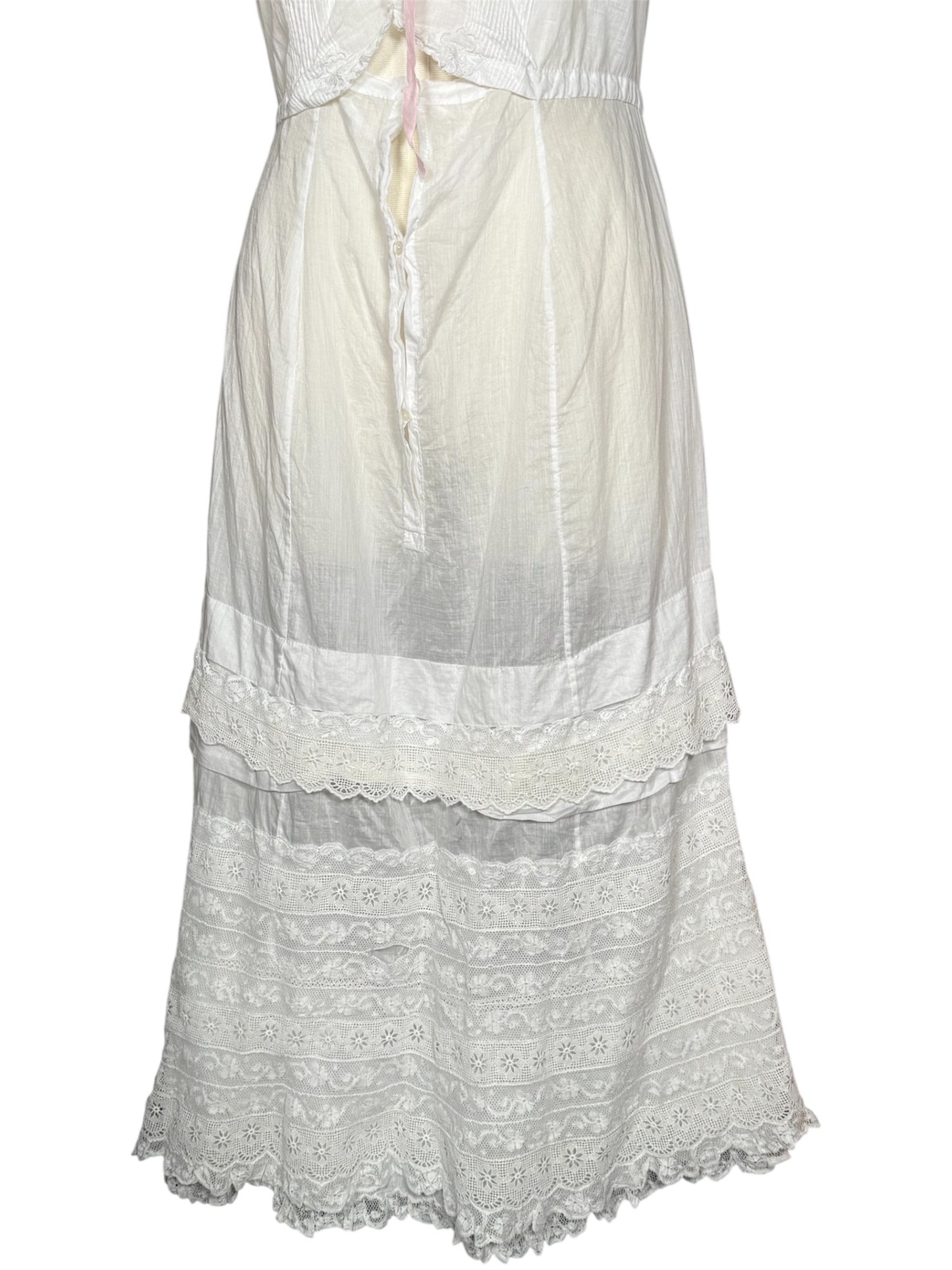 Edwardian Lace Chemise Dress
