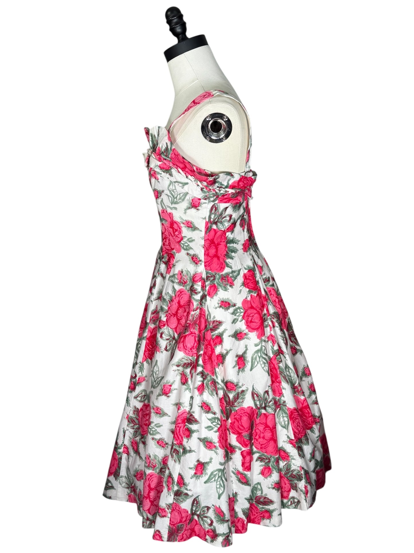 50s Floral Dress