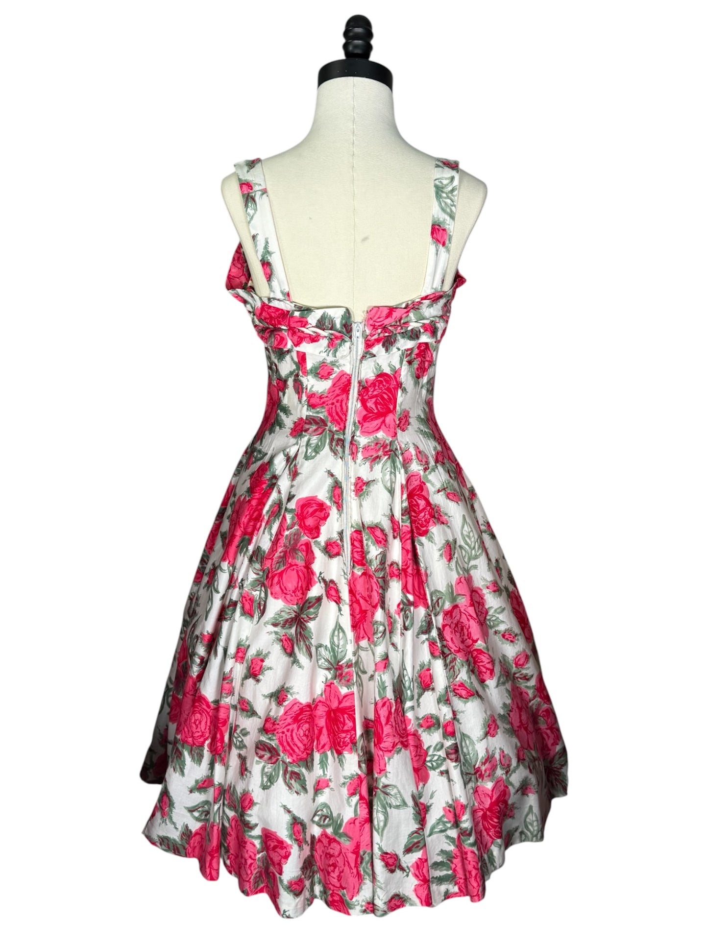 50s Floral Dress