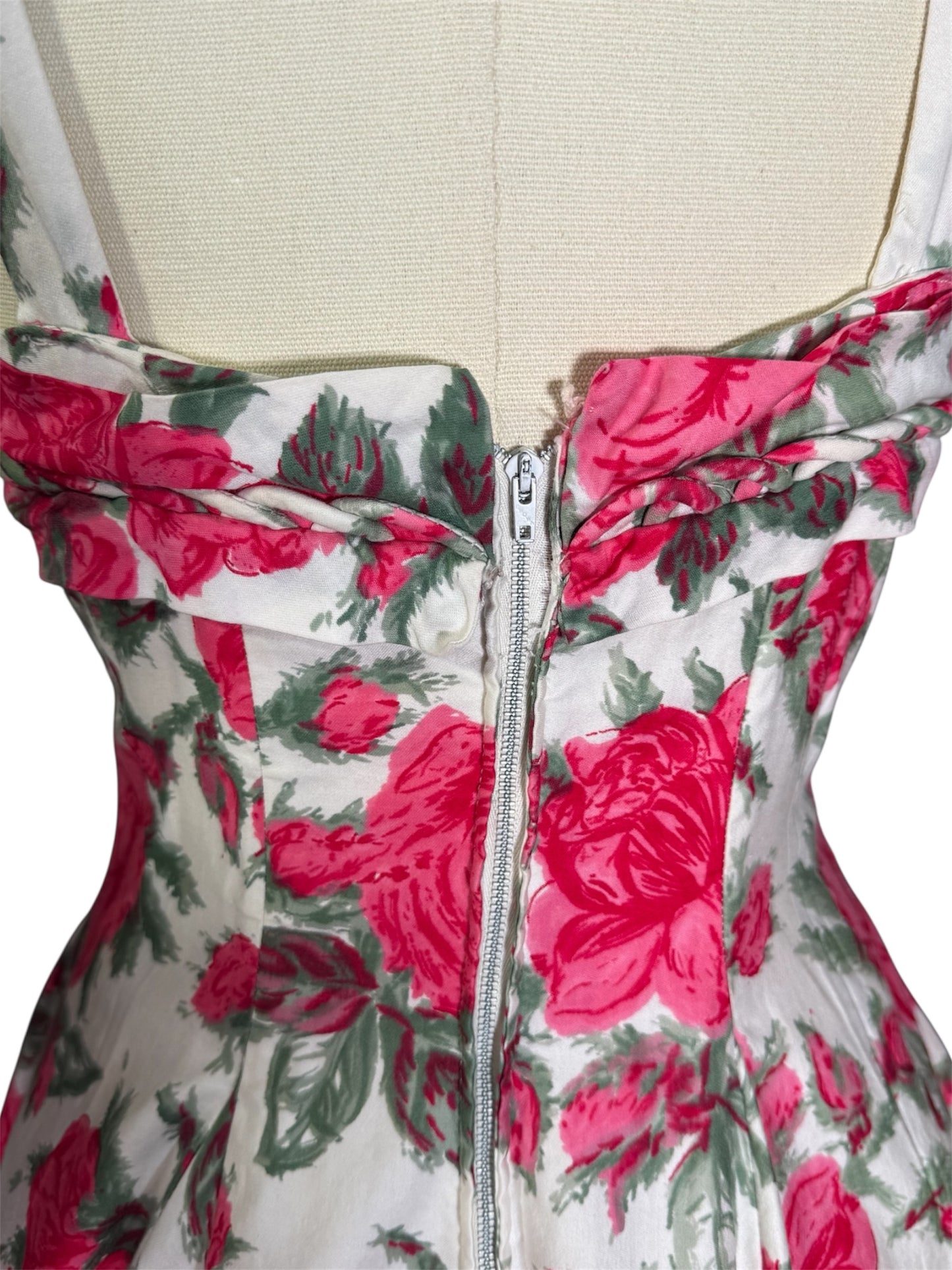 50s Floral Dress