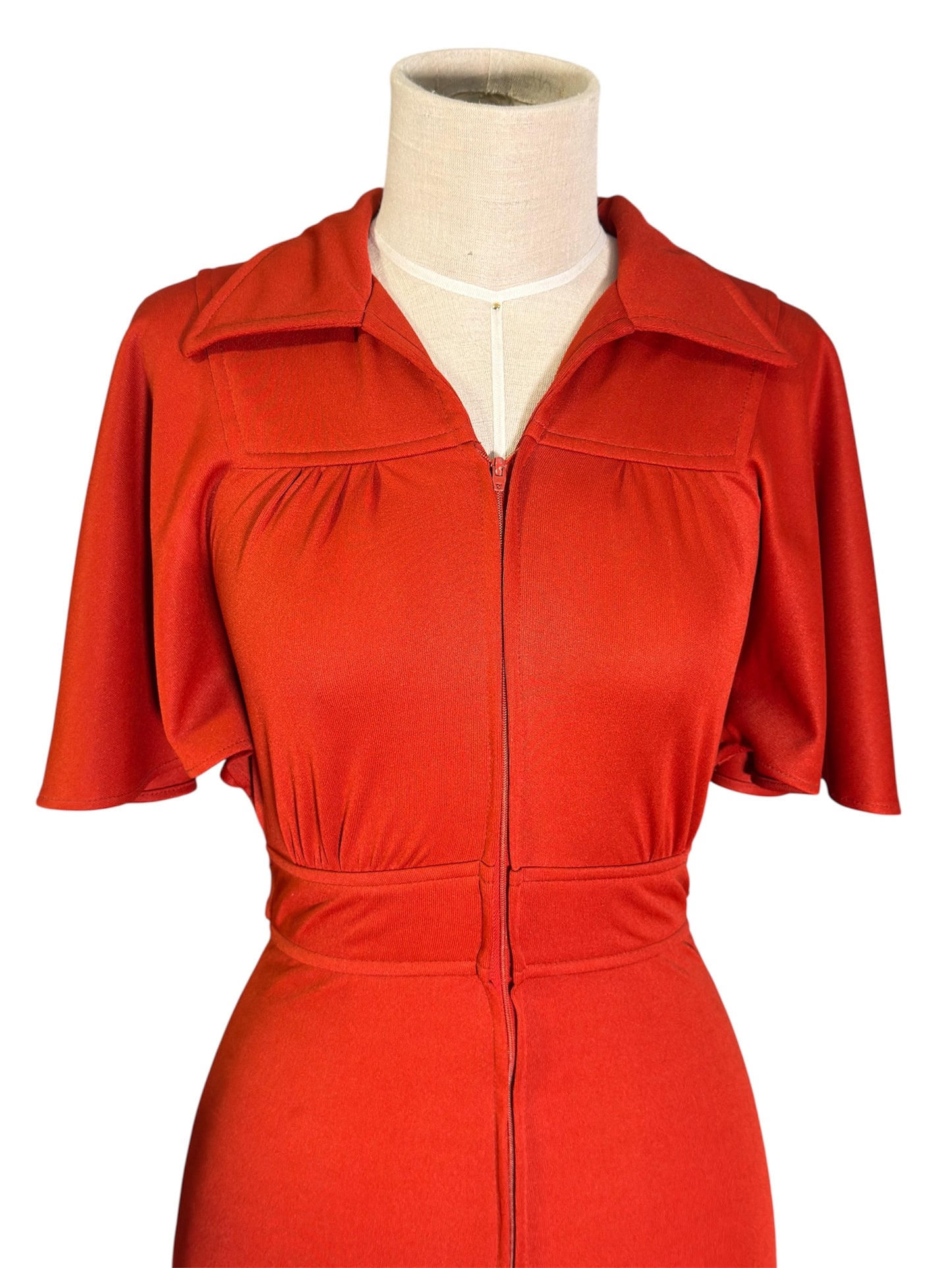70s Orange Jumpsuit
