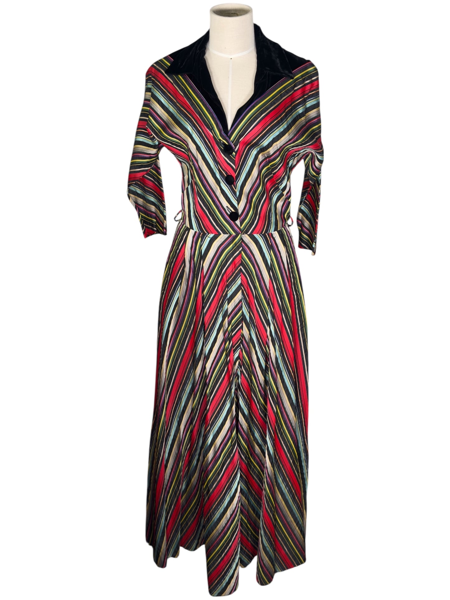40s/50s Maxan Hostess Gown