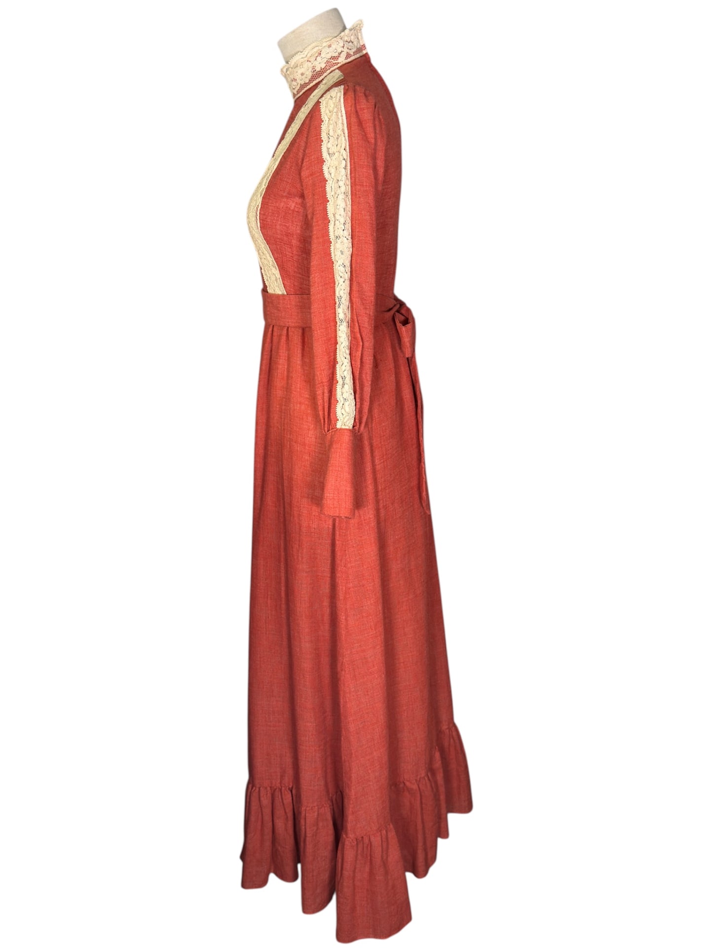 70s Irene Kasmer Prairie Dress