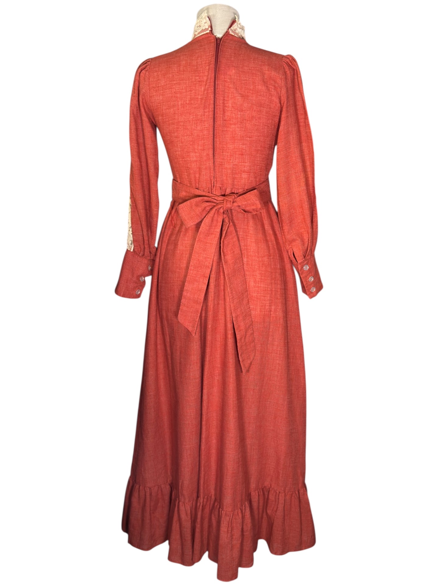 70s Irene Kasmer Prairie Dress