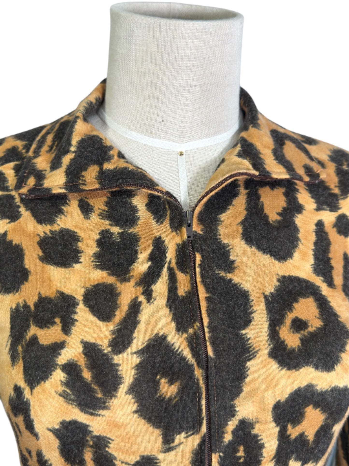 70s Diane Von Furstenberg Cheetah Print Dress