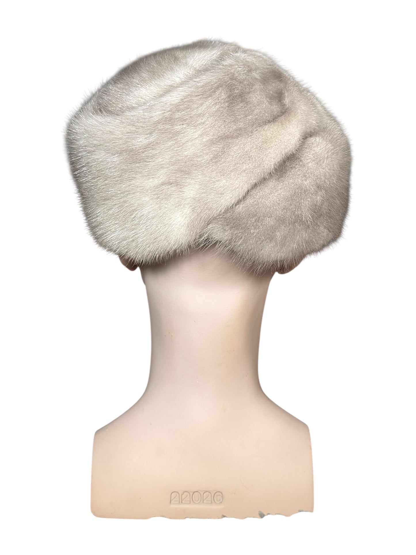 1960s Saks Fifth Avenue Wool And Mink Fur Trim Coat And Hat Set - NWT