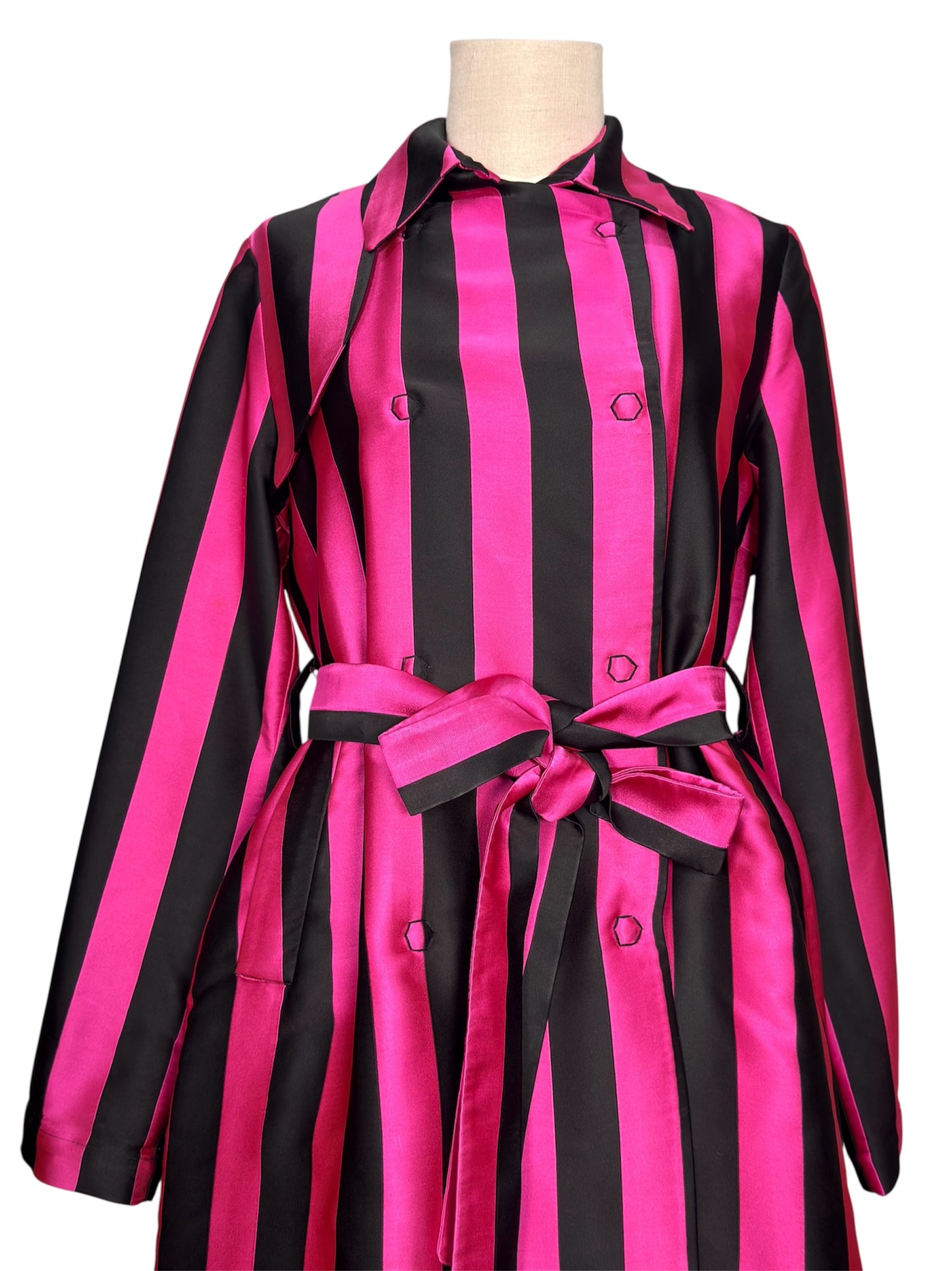 Modern Jurgen Christian Hoerl Silk Blend Coat Dress