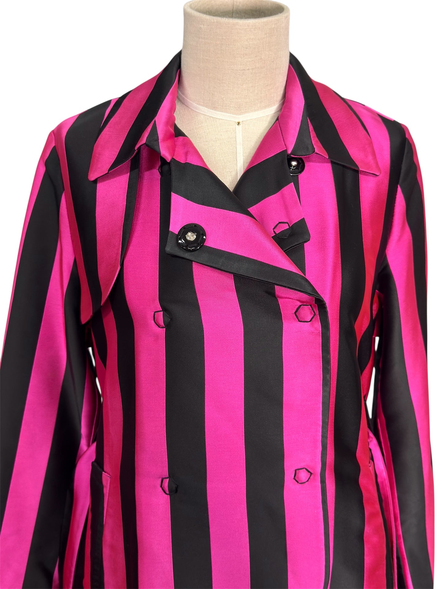 Modern Jurgen Christian Hoerl Silk Blend Coat Dress