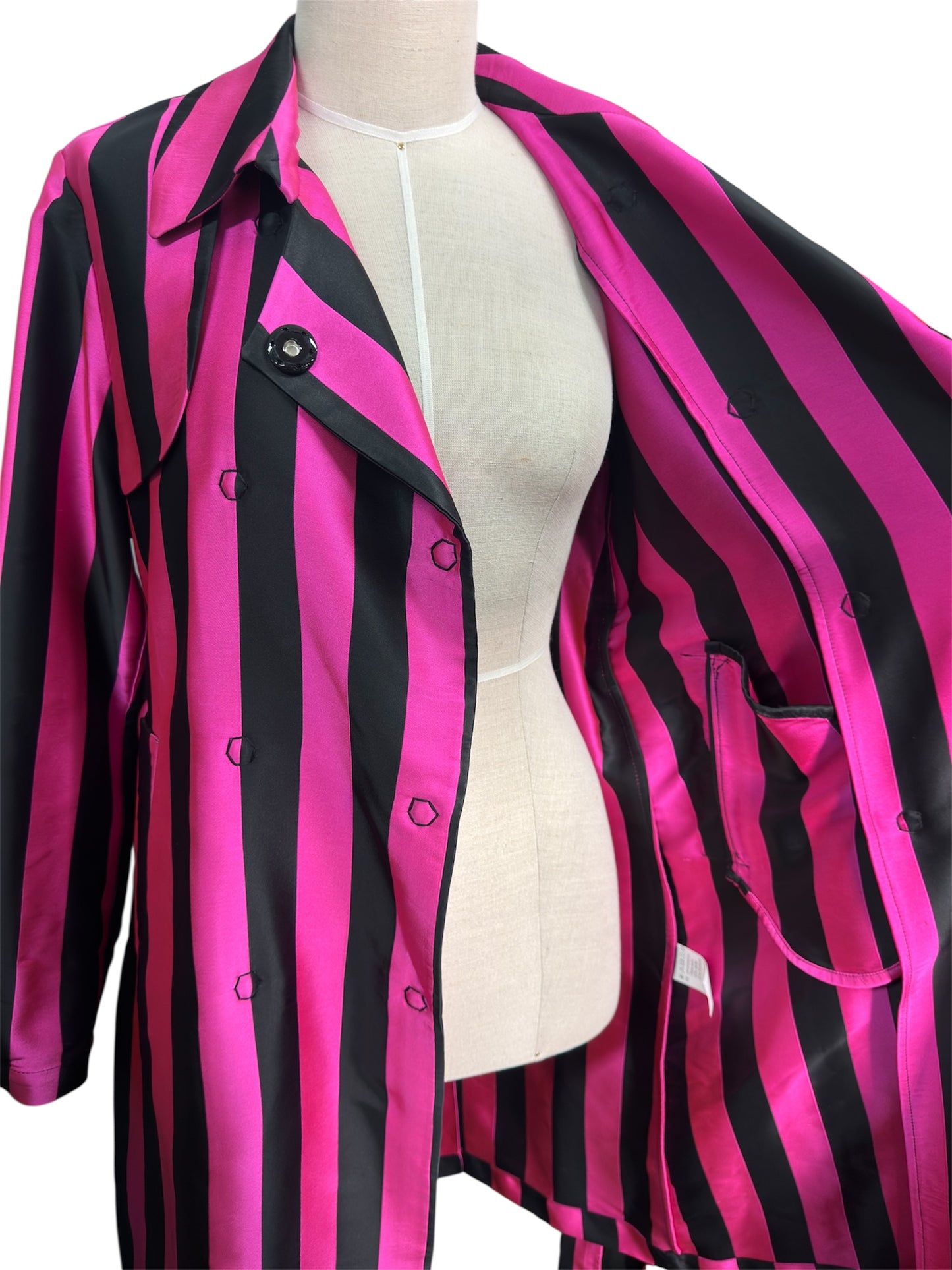 Modern Jurgen Christian Hoerl Silk Blend Coat Dress