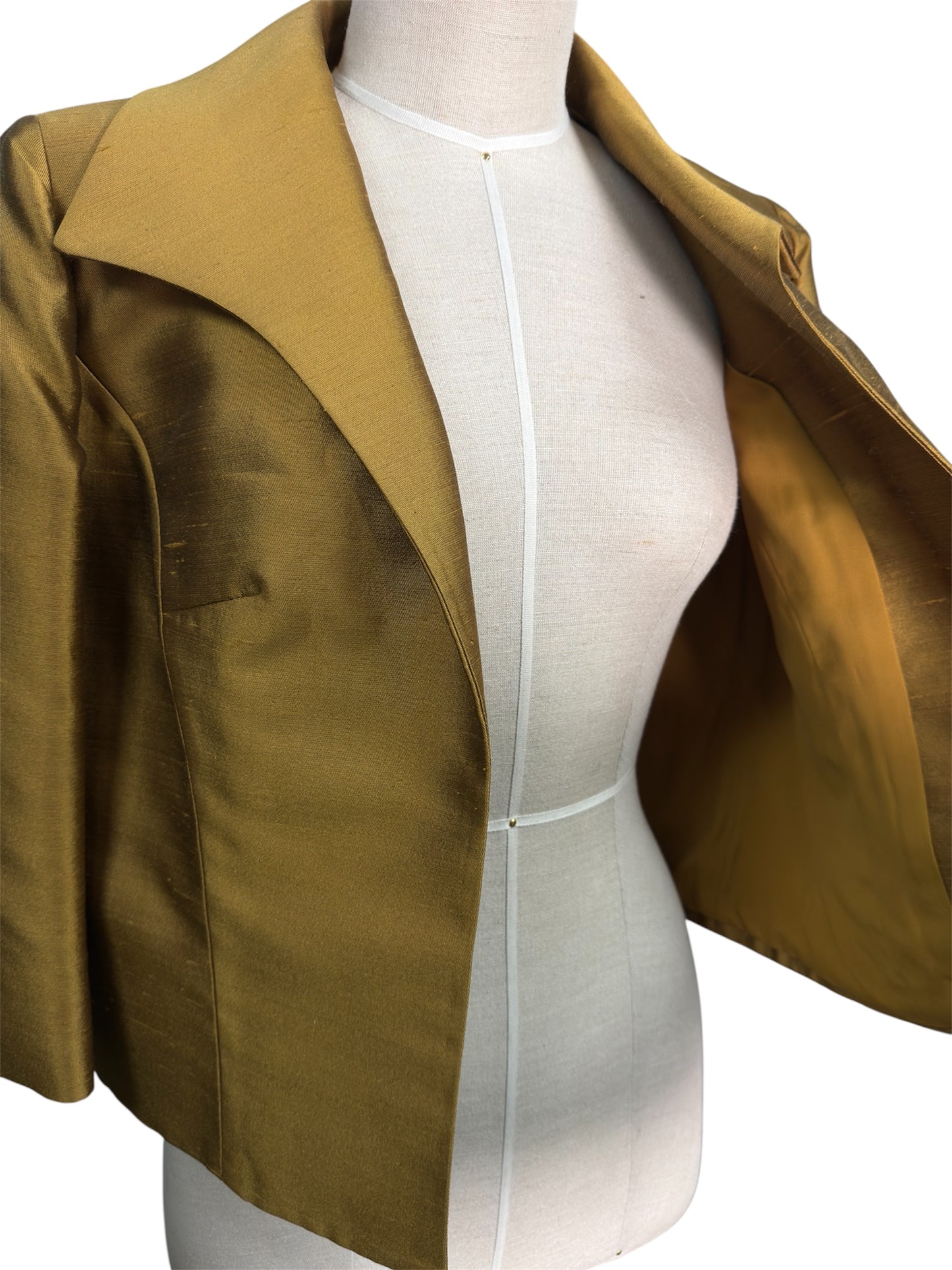 1950s Fred A. Block Green/Bronze Jacket