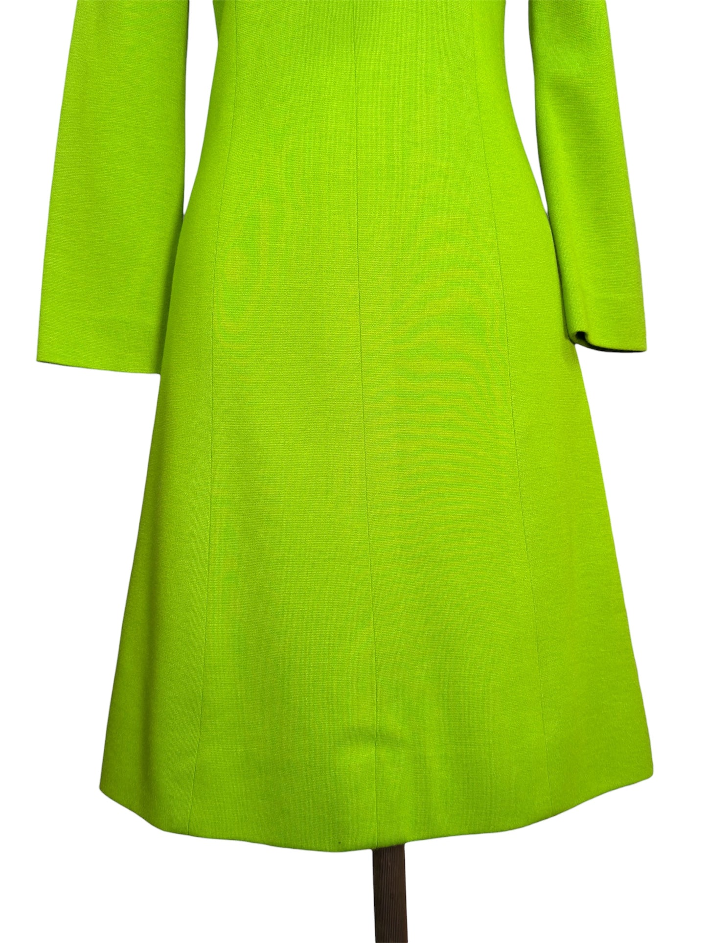 1970s Helgatique by Gene Roye Dress with Scarf