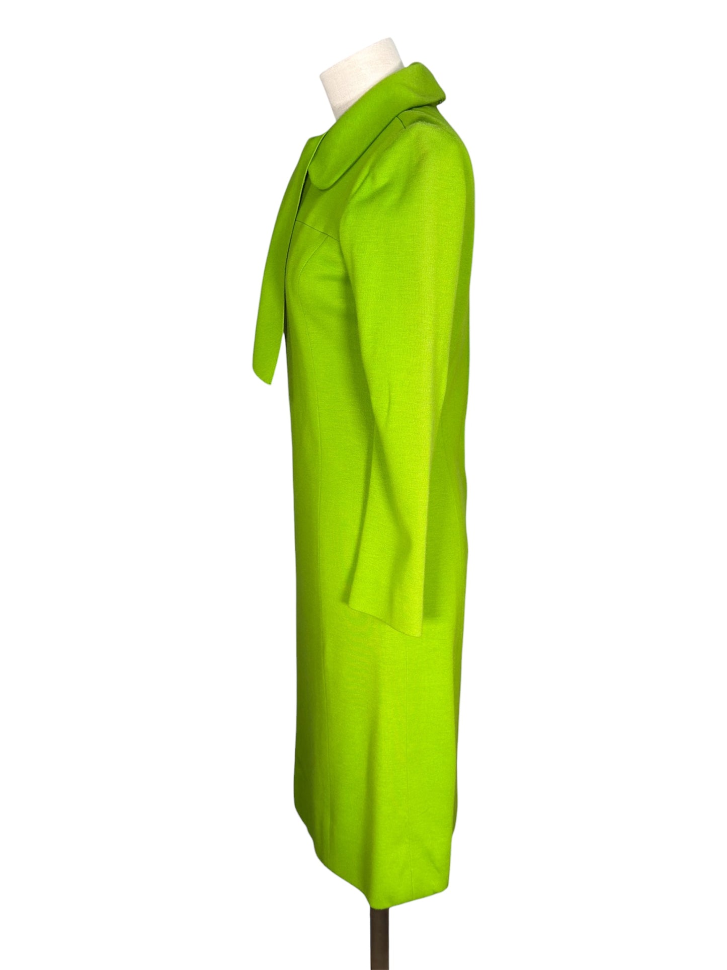 1970s Helgatique by Gene Roye Dress with Scarf