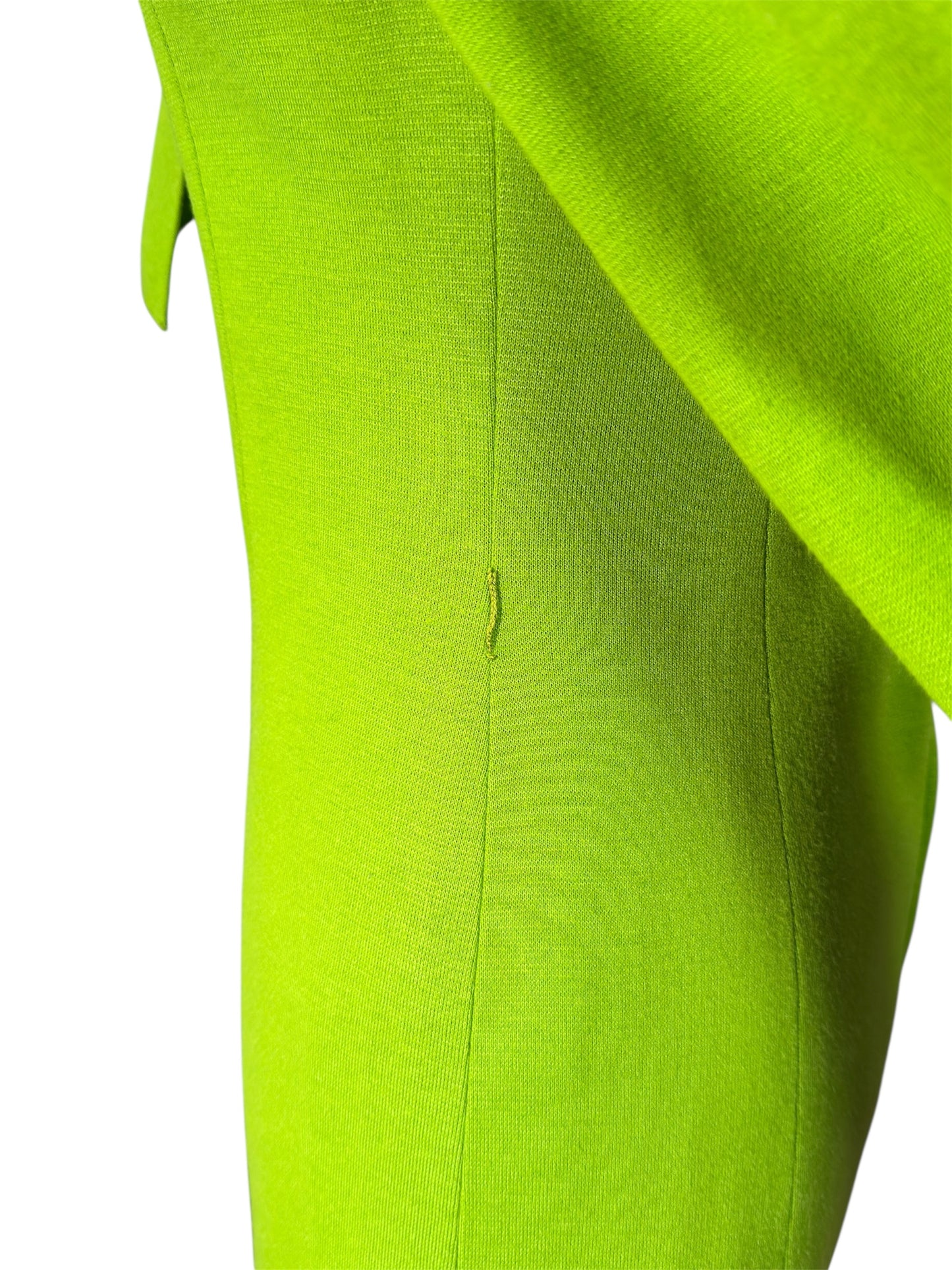 1970s Helgatique by Gene Roye Dress with Scarf